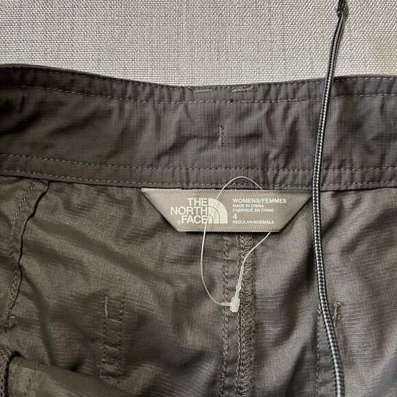 The North Face Hiking Camping Outdoor Gray Size 4 Adjustable Shorts Bermuda - Picture 5 of 8